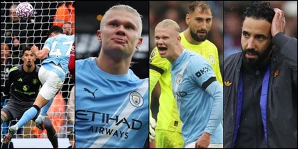 Tris City, United ko in un derby senza storia: doppio Haaland e super Donnarumma