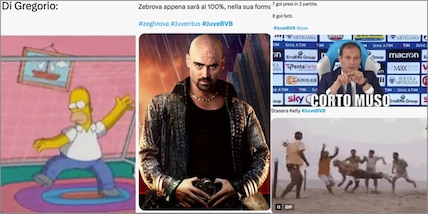 Da Zebrova alla sedia Di Gregorio: le ironie social dei tifosi Juve