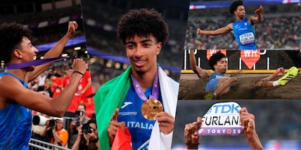 Oro e record a Tokyo, Furlani infinito. Le immagini del secondo trionfo mondiale