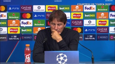 Conte: "Usciamo più forti da questa sconfitta"