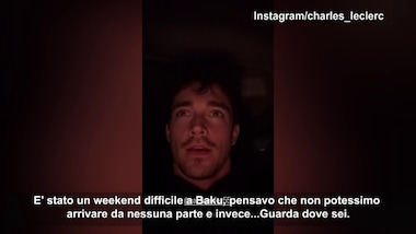 Sain-Leclerc a bordo di un van dall'Italia a Montecarlo: la disavventura dei due piloti di F1!