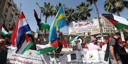 In Cisgiordania si celebra il riconoscimento della Palestina