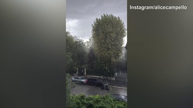 Como, continua a piovere: Alice Campello testimonia tutto da casa