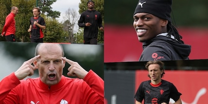 La concentrazione di Allegri, il rientro di Leao e i dialoghi di Max con Modric: Milan al lavoro per il Napoli