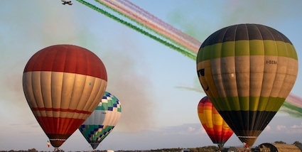Aeronautica militare Balloon Cup: al via la seconda edizione della competizione tra mongolfiere unica in Europa