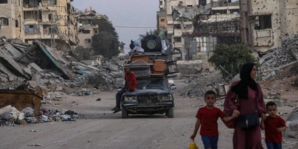 Idf, 700.000 palestinesi fuggiti da Gaza City verso sud