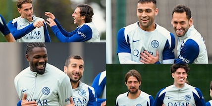 Lautaro e Calhanoglu, c'è serenità in casa Inter! Abbracci e sorrisi prima di Cagliari