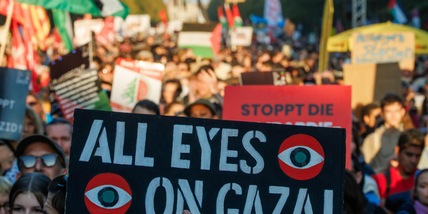 A Berlino almeno 60.000 persone alla manifestazione pro Gaza