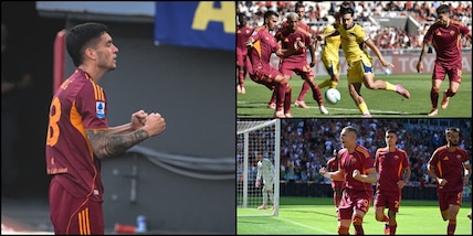 Il riscatto di Dovbyk, il sigillo di Soulé e i miracoli di Svilar: Roma-Verona per immagini