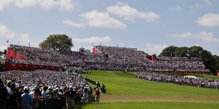 Golf: l'Europa resiste alla rimonta Usa e conserva la Ryder Cup