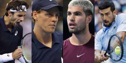 Tabellone Shanghai: Sinner difende il titolo, Alcaraz prova la fuga. Nove italiani e possibile derby