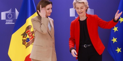 Von der Leyen, la Moldavia ha scelto l'Europa