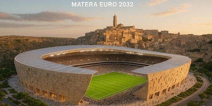 Da Matera l'idea del nuovo 'Stadio dei Sassi' per Euro 2032