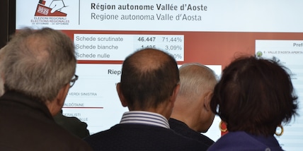 Elezioni in Valle d'Aosta, Union valdotaine batte centrodestra