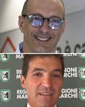 A metà sezioni scrutinate Acquaroli è al 52%, Ricci al 44,7%