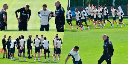 Tudor a colloquio con Locatelli e il suo staff. Juve pronta per il Villarreal: la rifinitura