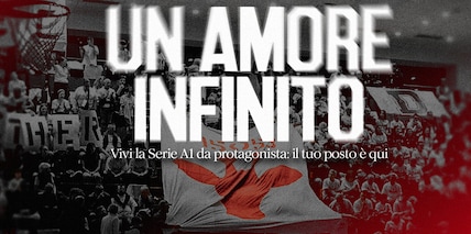 ‘Un Amore Infinito’: via alla campagna abbonamenti dell’Autosped BCC Derthona