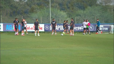 Il Napoli prepara la sfida allo Sporting