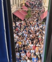 Oltre mille in piazza a Piombino sfilano con gli operai Magona