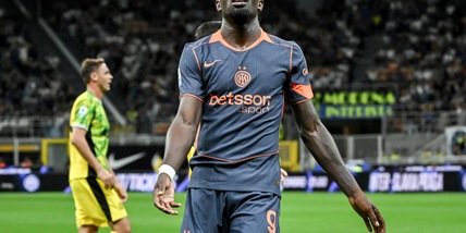 Inter: risentimento muscolare per Thuram