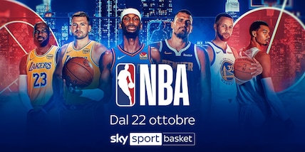 Sky acquisisce nuovi diritti per trasmettere la Nba in Italia