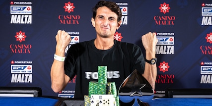Trionfo Ruggeri al Freezeout: seconda picca azzurra all’EPT Malta 2025