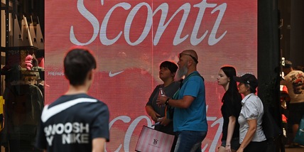 Ad agosto continua calo consumi, crollo alimentari -2,2%