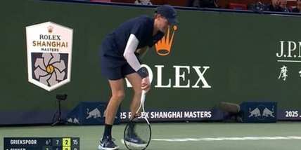 Sinner, infortunio e dramma: Shanghai finisce zoppicando tra le lacrime