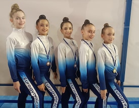 Eurogymnica: ottima prova corale nel Campionato Regionale Allieve Gold
