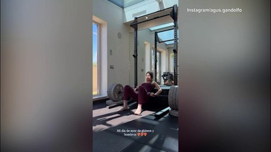 Lady Martinez allena i glutei