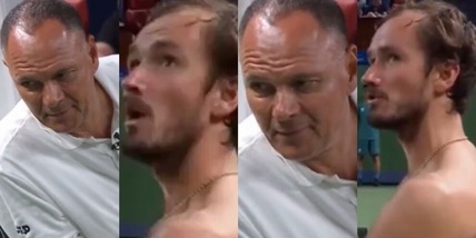 "Siete pazzi", Medvedev ci ricasca! Altra polemica con l'arbitro: c'entra pure Nadal