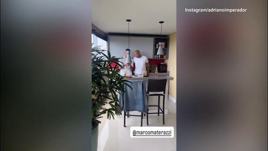 Materazzi fa visita a un vecchio amico