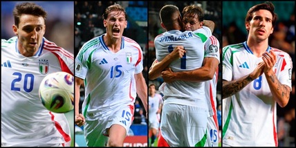 Pagelle Italia: Esposito predestinato, Dimarco fatato. Frittatona Gigio, Orsolini dura un tempo