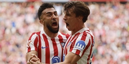 Nico Gonzalez, bordata alla Juve. E Simeone lo esalta: "Ha il DNA Atletico"