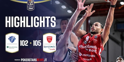 Banco di Sardegna Sassari - Openjobmetis Varese | PokerstarsNews Highlights Serie AUnipol 2025/2026