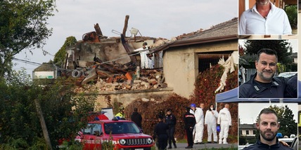 Piantedosi, esplosione per saturazione gas, innesco volontario