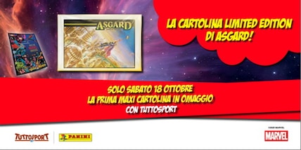 La potenza di Asgard arriva in edicola con Tuttosport