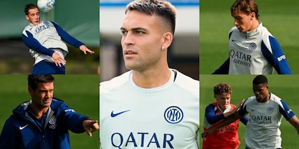 Torna Lautaro, scalpita Pio Esposito: l'allenamento Inter in vista della Roma