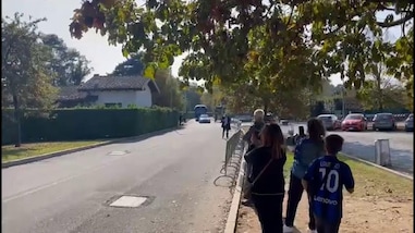 Inter in partenza per Roma