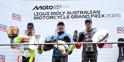 Aprilia 300: festa Brivio e Fernandez