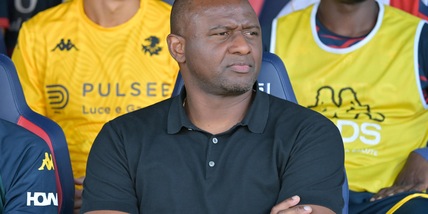 Genoa: Vieira, giusti i fischi dei nostri tifosi a fine partita