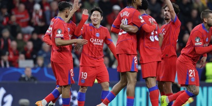 Champions:Psg a raffica col ritorno al gol Pallone D'Oro Dembélé