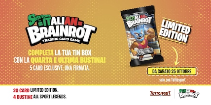 Skifidol Italian Brainrot: la collezione si completa con l’ultima bustina “All Sport Legends”