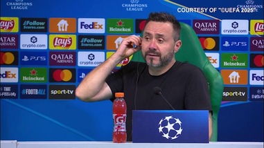 De Zerbi, che sfogo in conferenza!