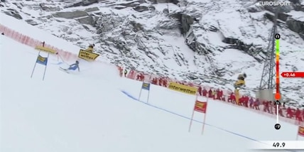 Goggia cade ed è subito fuori nella prima manche del gigante a Soelden: cosa è successo