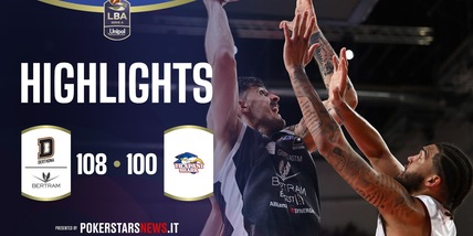 Bertram Derthona Tortona - Trapani Shark | PokerstarsNews Highlights Serie A Unipol 2025/2026