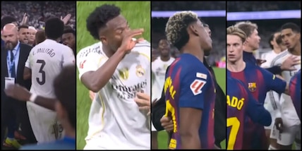 Il Clasico è Blanco ma Real-Barcellona finisce in rissa: caccia all'uomo a Yamal