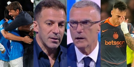 Del Piero e Bergomi, scontro in diretta sull'Inter: "Mi dispiace Beppe ma è la più forte"