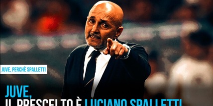 Juve, per la panchina è pronto Spalletti