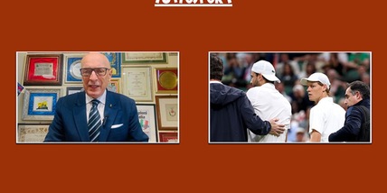 Sinner e quell’abbraccio di bentornato a Dimitrov